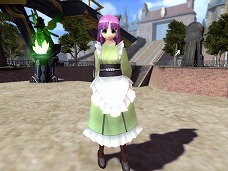 画像ギャラリー No.003のサムネイル画像 / 「メビウスオンライン」,アニメ「猫神やおよろず」とのコラボ−レーションを実施。繭や柚子になりきれるアイテムも登場