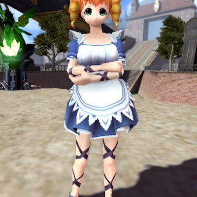 画像ギャラリー No.007のサムネイル画像 / 「メビウスオンライン」,アニメ「猫神やおよろず」とのコラボ−レーションを実施。繭や柚子になりきれるアイテムも登場