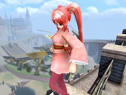 画像ギャラリー No.009のサムネイル画像 / 「メビウスオンライン」,アニメ「猫神やおよろず」とのコラボ−レーションを実施。繭や柚子になりきれるアイテムも登場