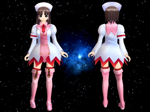 画像ギャラリー No.001のサムネイル画像 / 「メビウスオンライン」,「劇場版魔法先生ネギま!」コラボ衣装第2弾登場