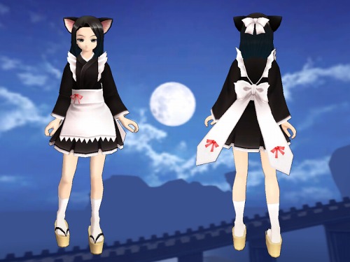 画像ギャラリー No.002のサムネイル画像 / 「メビウスオンライン」,「劇場版魔法先生ネギま!」コラボ衣装第2弾登場