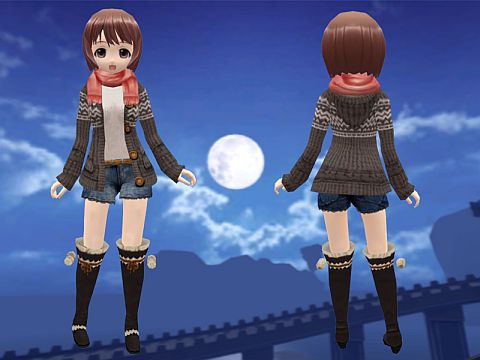 画像ギャラリー No.002のサムネイル画像 / 「メビウスオンライン」,インナージーンズシリーズなどカジュアル衣装が追加