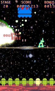 画像ギャラリー No.002のサムネイル画像 / シンプルなシューティングゲーム「Retroid Shooting」登場