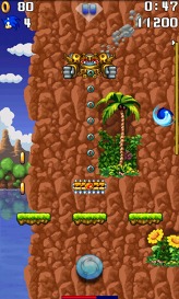 画像ギャラリー No.005のサムネイル画像 / セガ,DOCOMOのAndroid端末向けにアクションゲーム「ソニックジャンプ」配信