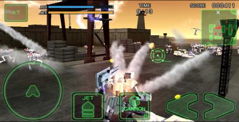 画像ギャラリー No.005のサムネイル画像 / 「デストロイ・ガンナーズ」,有料版と無料版をAndroidマーケットにて配信