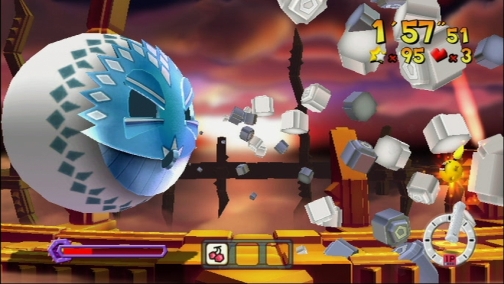 画像ギャラリー No.004のサムネイル画像 / 任天堂「たたいて弾む スーパースマッシュボール・プラス Wiiリモコン付き」,11月18日発売