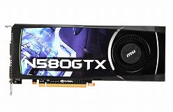 画像ギャラリー No.001のサムネイル画像 / OC仕様のMSI製GTX 580搭載カードがリンクスから発売