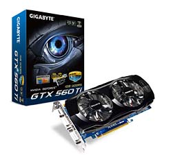 画像ギャラリー No.002のサムネイル画像 / CFD販売,GIGABYTE製のOC版GTX 560 Tiを2種発売。1GHzモデルも