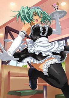 画像ギャラリー No.004のサムネイル画像 / 「ブラウザ一騎当千 爆乳争覇伝」トーシダスに新ミニスカメイド闘士が登場