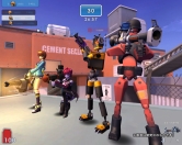 画像ギャラリー No.018のサムネイル画像 / 「トイ・ウォーズ」計11セットのアバターアイテムと14種類の武器を組み合わせ,3つのマップで自由に戦え!