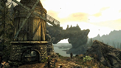 画像ギャラリー No.008のサムネイル画像 / ついに「The Elder Scroll V: Skyrim」のゲームプレイ映像が公開。ドラゴンを剣1本で仕留める「Dragonborn」の再来だ!