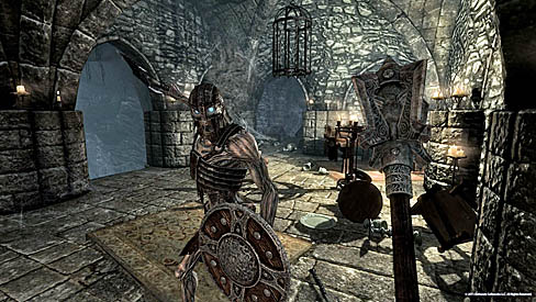 QuakeCon 2011ǡư̸줿The Elder Scrolls V: Skyrimסȥåɡϥɻ᤬ԤäǥǡǮȶʳα