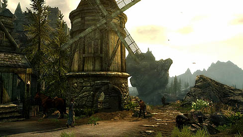 画像ギャラリー No.016のサムネイル画像 / ゼニマックス・アジア,世界が注目するRPG「The Elder Scrolls V: Skyrim」日本語公式サイトオープン。新たに本作の概要を紹介