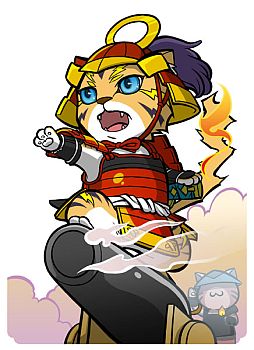 画像ギャラリー No.002のサムネイル画像 / 「のぶニャがの野望」,“たちばニャ宗茂”など8体の新ねこ武将が登場