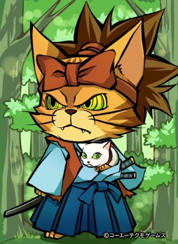 画像集#001のサムネイル/「のぶニャがの野望」が映画「猫侍」とタイアップ。限定猫武将を手に入れよう