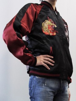 画像ギャラリー No.008のサムネイル画像 / 「戦国BASARA」伊達政宗/真田幸村デザインの「スカジャン」登場