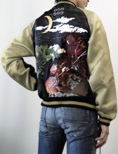 画像ギャラリー No.015のサムネイル画像 / 「戦国BASARA」伊達政宗/真田幸村デザインの「スカジャン」登場