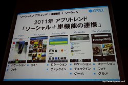 画像ギャラリー No.011のサムネイル画像 / 5年後,現在のビジネスはゼロになる前提で――2300万人超の会員を抱えるグリーの執行役員による「スマートフォンがもたらすソーシャルメディアビジネスの新たな可能性」講演レポート