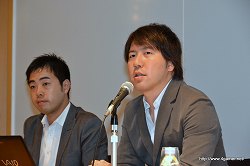 画像ギャラリー No.001のサムネイル画像 / グリー,報道関係者向け2011年度6月期第3四半期決算説明会を開催。GREEの総会員数は2500万人を突破,売上高/利益ともに引き続き成長