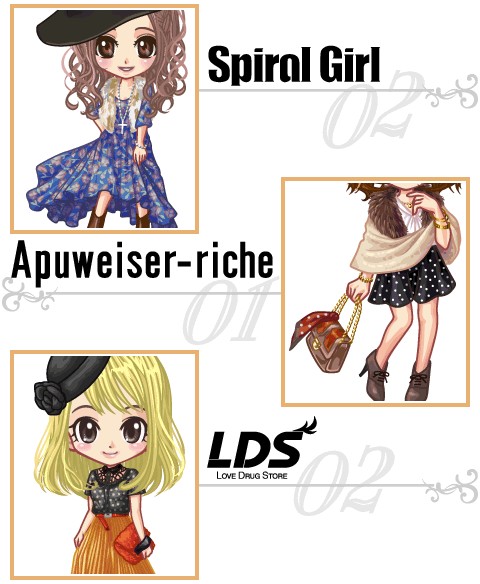 画像ギャラリー No.003のサムネイル画像 / 「GREE」,アバターも流行ファッションに。「TGC2011A/W」とのコラボを実現