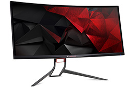 画像ギャラリー No.003のサムネイル画像 / Acer,34インチサイズで垂直120Hz対応の湾曲型液晶ディスプレイ「Predator X34P」を国内発売