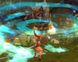 画像ギャラリー No.010のサムネイル画像 / 「Finding Neverland Online -聖境伝説-」のクローズドβテスターが3月中旬に募集予定&戦闘シーンやペット,そしてアルパカ(!)のSSが公開