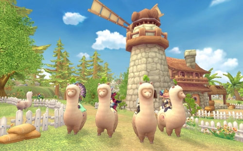 画像ギャラリー No.044のサムネイル画像 / 「Finding Neverland Online -聖境伝説-」のクローズドβテスターが3月中旬に募集予定&戦闘シーンやペット,そしてアルパカ(!)のSSが公開