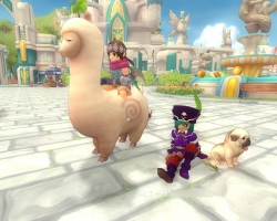 画像ギャラリー No.046のサムネイル画像 / 「Finding Neverland Online -聖境伝説-」のクローズドβテスターが3月中旬に募集予定&戦闘シーンやペット,そしてアルパカ(!)のSSが公開