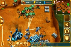 画像ギャラリー No.003のサムネイル画像 / RTS「スペースフロント:Collision」が配信。最大4人のマルチプレイ可能