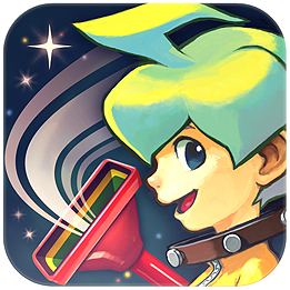 画像ギャラリー No.004のサムネイル画像 / カプコンの新人だけで作ったというiPhone/iPod Touch向け“吸い込み”アクションゲーム「PLANET WORK」(プラネット ワーク)の配信が本日スタート