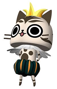 画像ギャラリー No.010のサムネイル画像 / 「ぽかぽかアイルー村G」,村の個性的なアイルー4匹を紹介