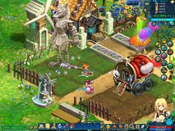 画像ギャラリー No.009のサムネイル画像 / 「BraveSongOnline」最新スクリーンショットや特徴的なゲームシステムの一部を公開。「ねじ巻きシステム」って何だ?