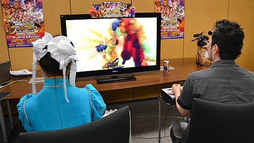 画像ギャラリー No.002のサムネイル画像 / 総師範まこと vs. 椿姫ユンの勝負の行方やいかに? 「スパIV AE」メディア対抗戦,GODSGARDEN総帥,総師範KSKのイベントレポートを掲載