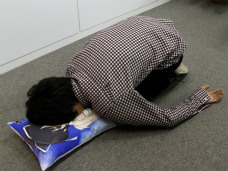 画像ギャラリー No.011のサムネイル画像 / このクッション,胸が……。「閃乱カグラ -少女達の真影-」のグッズ“飛鳥パフパフクッション”を真面目に紹介してみる