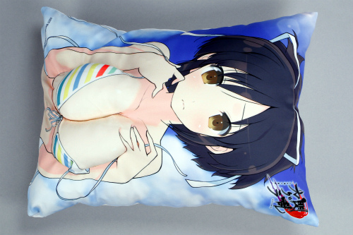 画像ギャラリー No.012のサムネイル画像 / このクッション,胸が……。「閃乱カグラ -少女達の真影-」のグッズ“飛鳥パフパフクッション”を真面目に紹介してみる