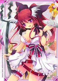 画像ギャラリー No.001のサムネイル画像 / 「桃色大戦ぱいろんfor ニコニコアプリ」天使のウェイトレス「エクレア」が実装