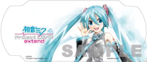 画像ギャラリー No.001のサムネイル画像 / 「初音ミク -Project DIVA- extend」,11月10日にPSP装飾品3点セット発売