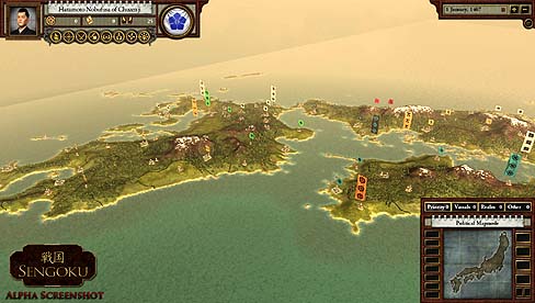 画像ギャラリー No.001のサムネイル画像 / 海外系サムライゲームの本命登場か。 Paradox Interactiveが,新作ストラテジー「Sengoku」のβテスター登録ページをオープン