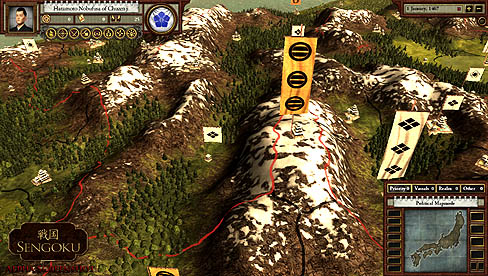 画像ギャラリー No.002のサムネイル画像 / 海外系サムライゲームの本命登場か。 Paradox Interactiveが,新作ストラテジー「Sengoku」のβテスター登録ページをオープン