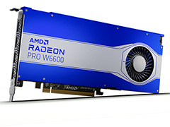 AMDơGPURadeon PRO W6600פȯ䡣RDNA 2١Υߥɥ륯饹Ծǥ