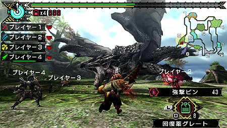 画像ギャラリー No.003のサムネイル画像 / 「モンスターハンターポータブル 3rd HD Ver.」の店頭体験会が東京・名古屋・大阪で開催。手持ちのPSP&MHP3rdとのアドホックプレイも体験可能