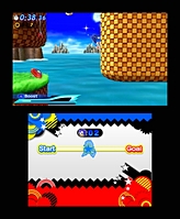 画像ギャラリー No.017のサムネイル画像 / 白の時空とは違った要素が楽しめる3DS「ソニック ジェネレーションズ 青の冒険」のオリジナル部分が公開に