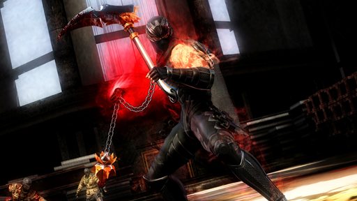 画像ギャラリー No.003のサムネイル画像 / 「Ninja Gaiden 3: Razor's Edge」主人公の武器の一つ「鎖鎌」のスクリーンショットや,バトルに特化した「殲滅戦」の様子を収めたムービーが公開に
