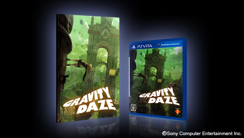 画像ギャラリー No.002のサムネイル画像 / 「GRAVITY DAZE」の発売日が2012年2月9日に決定。初回限定特典はスペシャルブックレット