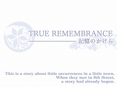 画像ギャラリー No.001のサムネイル画像 / 3DS向けDLソフトとして「TRUE REMEMBRANCE」が登場