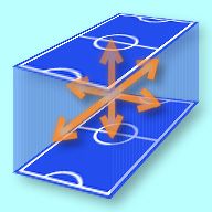 画像ギャラリー No.003のサムネイル画像 / 3DS向けDLソフト「3次元エアホッケー」が4月18日に配信。通信プレイに対応