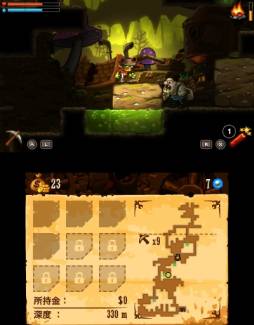 画像ギャラリー No.018のサムネイル画像 / ダウンロードソフト「スチームワールド ディグ」が3DS向けに11月20日に配信