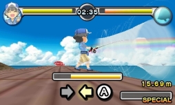 画像集#005のサムネイル/3DS向け「おきらくフィッシング3D」とWii U向け「おきらくテニスSP」が3月12日にニンテンドーe ショップで配信開始