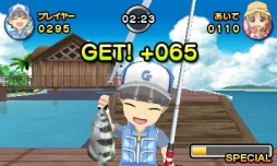 画像集#006のサムネイル/3DS向け「おきらくフィッシング3D」とWii U向け「おきらくテニスSP」が3月12日にニンテンドーe ショップで配信開始