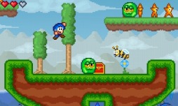 画像ギャラリー No.003のサムネイル画像 / 横スクロールアクション「ブルーキッド2」eショップで配信開始。紹介PVも